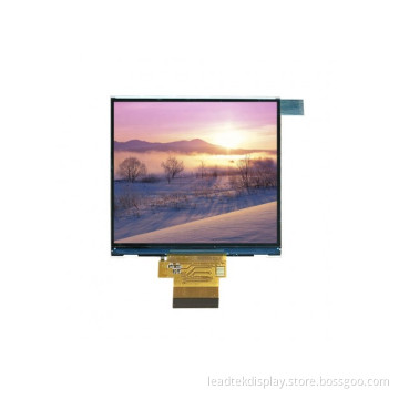 4.0 Inch TFT LCD With CTP 480*480 Resoulution Square Display RGB/SPI Interface IPS Mode